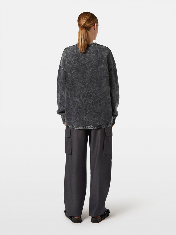 Scotch & Soda Washed Logo Sweatshirt