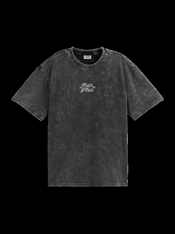 Scotch & Soda Washed Logo T-shirt
