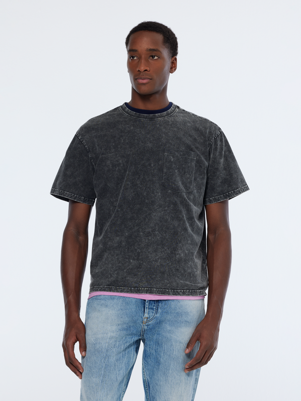scotch & soda Washed pocket relaxed fit t-shirt