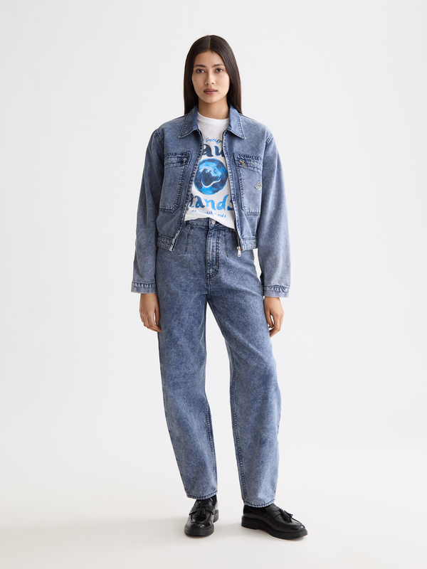 Scotch & Soda Washed T-shirt With Artwork