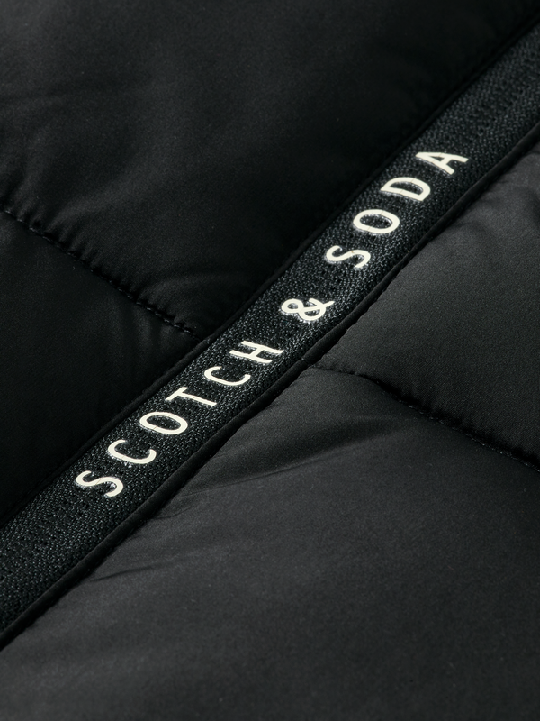 Scotch & Soda WATER REPELLENT HOODED PUFFER JACKET