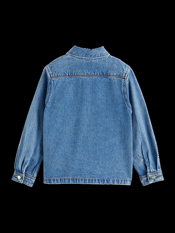 Scotch & Soda Worked Out Denim Jacket