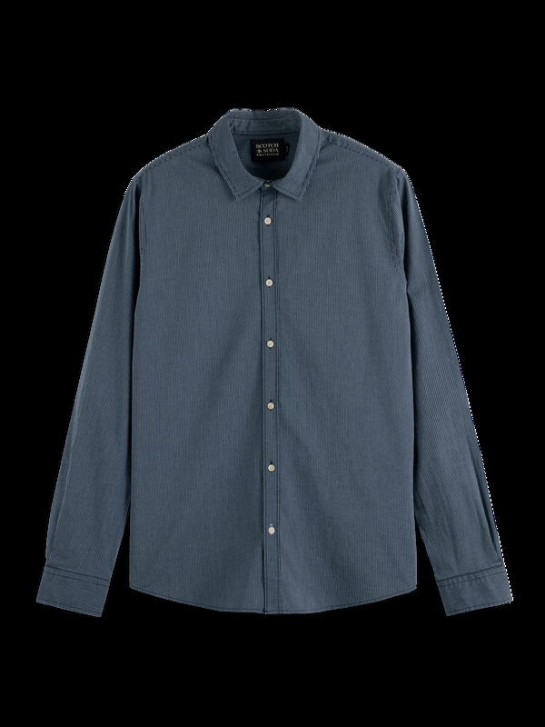 Scotch & Soda Seasonal Essentials Poplin Gestreept Overhemd