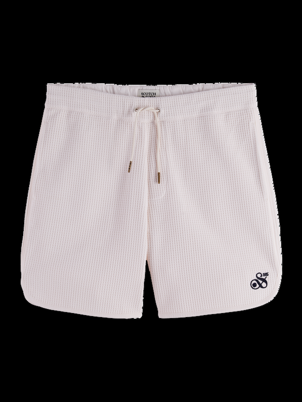 Scotch & Soda Sporty Waffle Relaxed Fit Bermuda Short