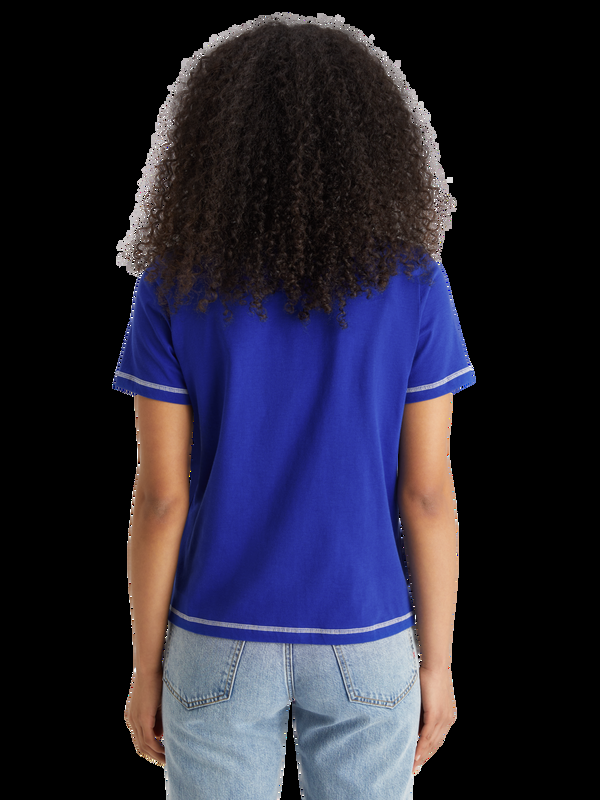 Scotch & Soda T-shirt Met Normale Pasvorm En Flatlockdetail