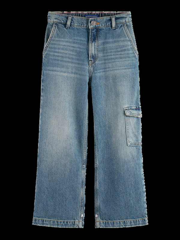 scotch & soda THE DEEP LOW RISE LOOSE FIT JEANS - FRISCO NIGHTS
