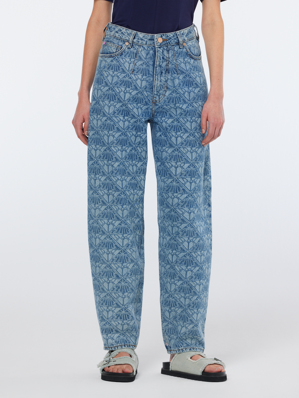 Scotch & Soda The Tide Balloon Jeans With Longer Inseam Monogram