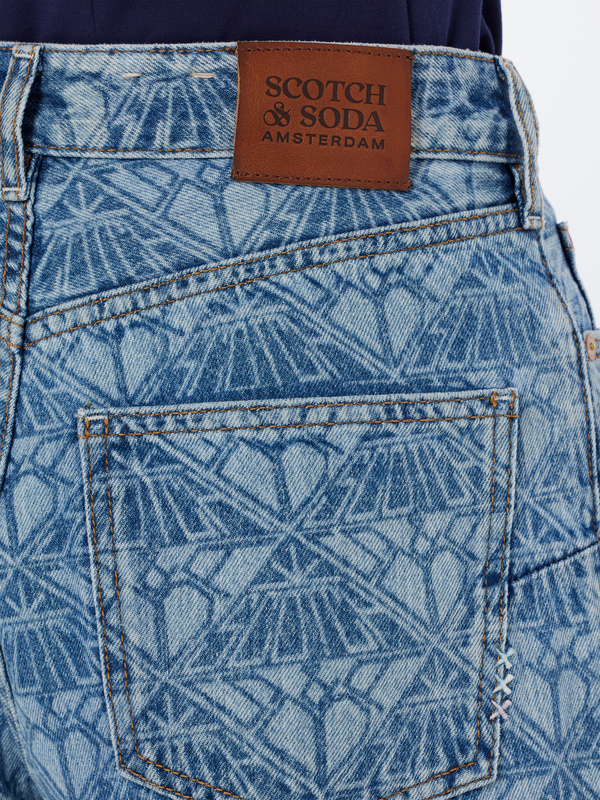 Scotch & Soda The Tide Balloon Jeans With Longer Inseam Monogram