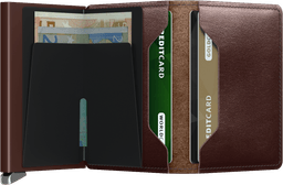 Secrid Description - Header Slimwallet Dusk Dark Brown Dark
