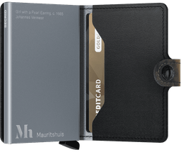 Secrid Description - Miniwallet Art Pearl Earring - Light