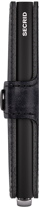 secrid Description - premium miniwallet emboss lines black dark