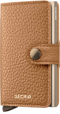 Secrid Description - Secrid Miniwallet Pebble Cappuccino Dark