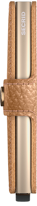 secrid Description - Secrid miniwallet pebble cappuccino dark