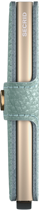 secrid Description - Secrid miniwallet pebble sea green dark