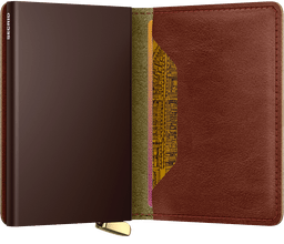 Secrid Description - Secrid Slimwallet Basco Whiskey Dark +
