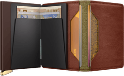 Secrid Description - Secrid Slimwallet Basco Whiskey Dark +