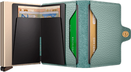 Secrid Description - Secrid Twinwallet Pebble Sea Green Dark