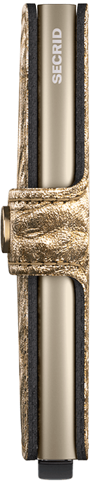 secrid Description - Miniwallet Crunch Gold Dark