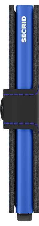 secrid Description - miniwallet matte black blue