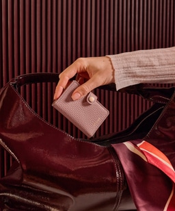 Secrid Description - Miniwallet Pebble Rose Dark