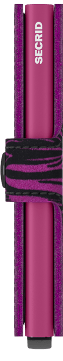 secrid Description - miniwallet zebra fuchsia