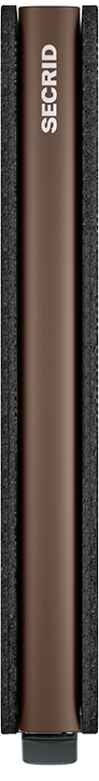 secrid Description - Slimwallet Jungle Brown Dark