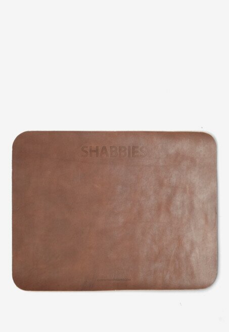 shabbies amsterdam Accessoires Placemat Tuigleder Cognac