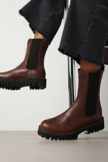 Shabbies Amsterdam Chelsea Boot Marjorie Shelly Bruin