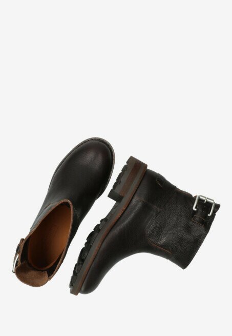 Shabbies Amsterdam Enkellaars Alyd Ankie Donkerbruin