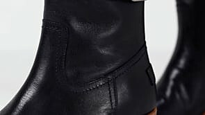 Shabbies Amsterdam Enkellaars Lieve Bika Donker Blauw