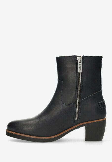 Shabbies Amsterdam Enkellaars Lucie Ankie Donker Blauw