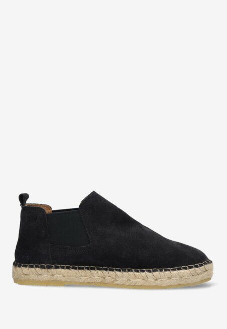 shabbies amsterdam Espadrille Elche Chelsea Donkerblauw