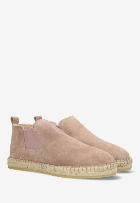 Shabbies Amsterdam Espadrille Elche Chelsea Licht Roze