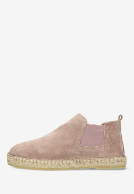 Shabbies Amsterdam Espadrille Elche Chelsea Licht Roze
