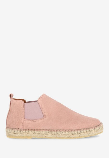 shabbies amsterdam Espadrille Elche Chelsea Zacht Roze