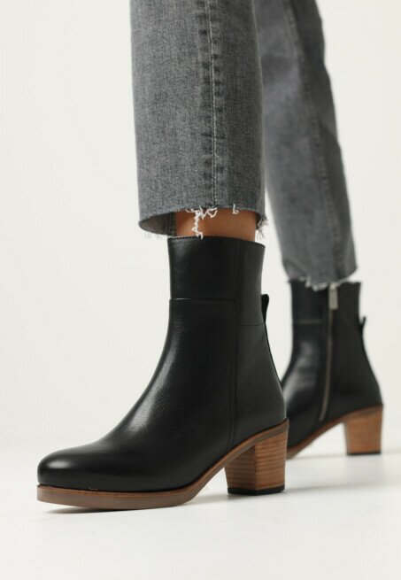Shabbies Amsterdam Ankle Boot Lieve Ankie Black