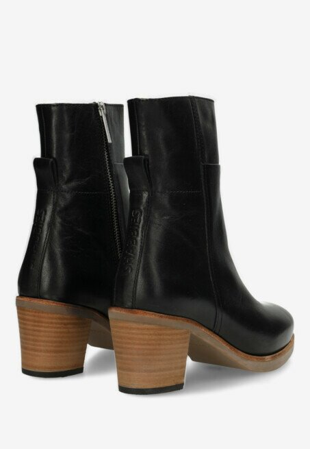 Shabbies Amsterdam Ankle Boot Lieve Ankie Black