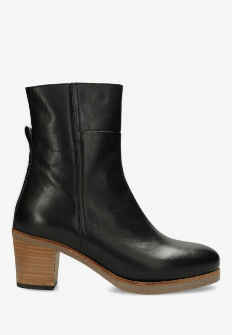 shabbies amsterdam Ankle boot Lieve Ankie black