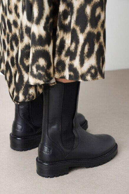 Shabbies Amsterdam Chelsea Boot Tirza Shelly Zwart
