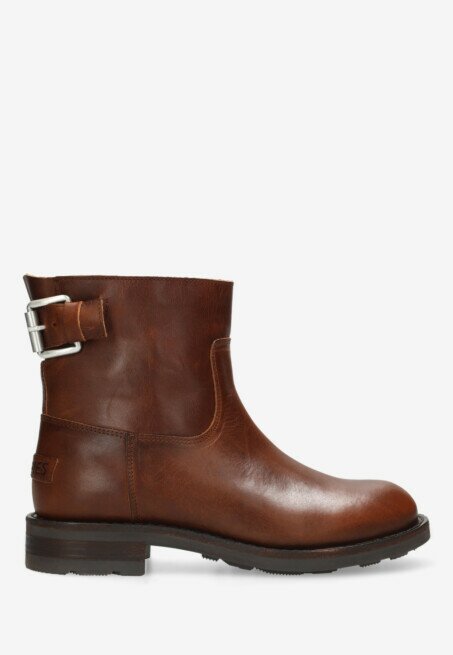 shabbies amsterdam Enkellaars Alyd Ankie Cognac