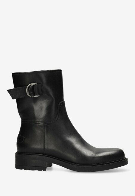 shabbies amsterdam Enkellaars Dean Bika Zwart