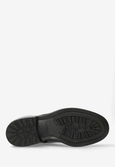 Shabbies Amsterdam Enkellaars Dean Zipa Zwart