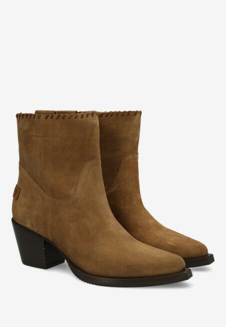 Shabbies Amsterdam Enkellaars Jaymie Ankie Bruin