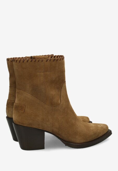 Shabbies Amsterdam Enkellaars Jaymie Ankie Bruin