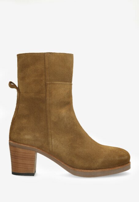 Shabbies Amsterdam Enkellaars Lieve Ankle Bruin