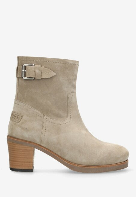 shabbies amsterdam Enkellaars Lieve Bika Beige