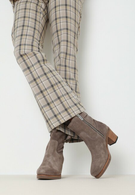 Shabbies Amsterdam Enkellaars Lieve Bika Taupe