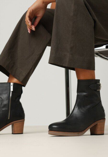 Shabbies Amsterdam Enkellaars Lieve Bika Zwart