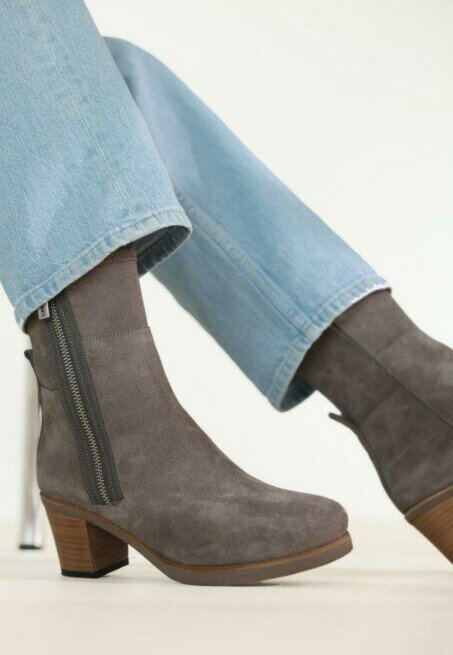 Shabbies Amsterdam Enkellaars Lieve Zita Taupe