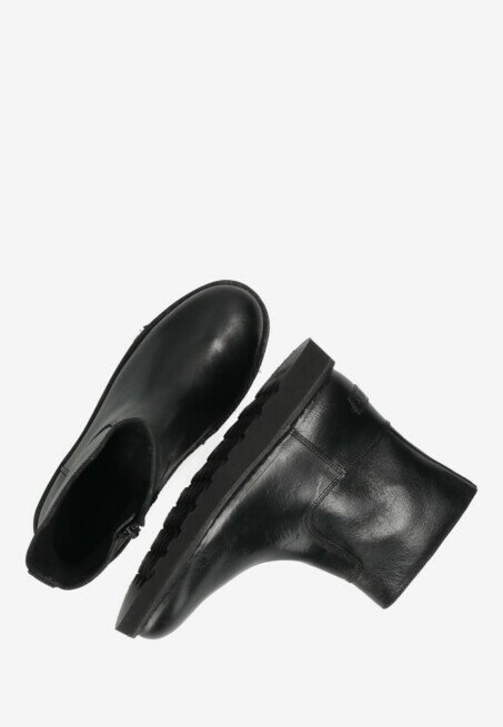 Shabbies Amsterdam Enkellaars Palissa Zwart